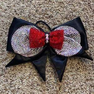 DISNEY MINNIE MOUSE EARS BLING VEGAS BOWS